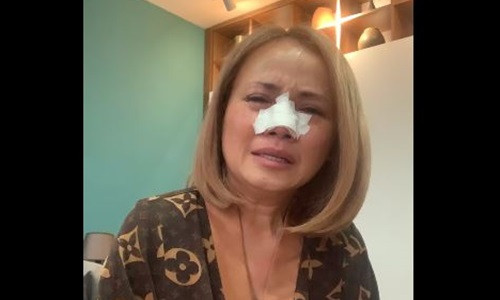 Hoang Yen khoc nuc no dap tra loi to ngoai tinh cua chong cu