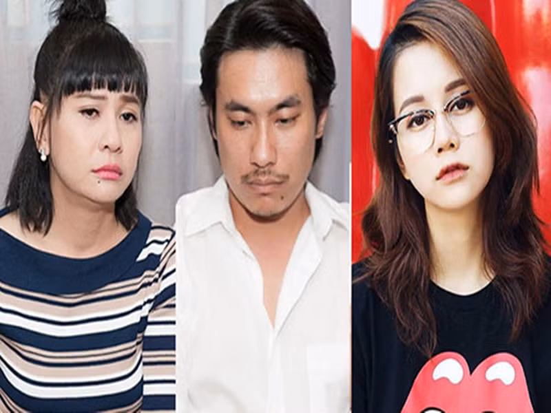 Kiều Minh Tuấn, An Nguy và Cát Phượng từng được cho là bắt tay nhau dùng chiêu “phim giả tình thật” nhằm PR cho bộ phim “Chú ơi, đừng lấy mẹ con” do Kiều Minh Tuấn và An Nguy đóng chính. Vì scandal này, “Chú ơi, đừng lấy mẹ con” lãnh hậu quả với số suất chiếu ít ỏi còn Kiều Minh Tuấn không được dư luận ủng hộ như trước. Ảnh: Thế giới văn hóa