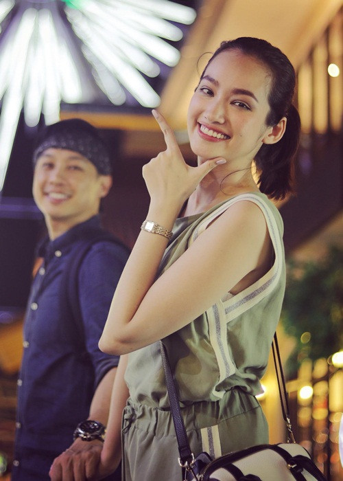 Giữa năm 2016, Trúc Diễm phát hiện bản thân bị cường giáp. Bờ vai vững chắc cho cô tựa vào khi cô bị bệnh chính là ông xã.