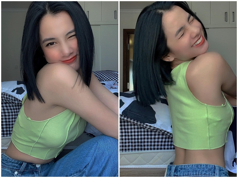 Gần đây, tình tin đồn của chồng cũ Lệ Quyên chăm "thả thính". Ít ngày trước, Cẩm Đan đăng tải loạt ảnh nhí nhảnh kèm chú thích: "Nhìn xa cứ tưởng khó gần, vậy sao không thử lại gần, biết đâu lại khó xa”.