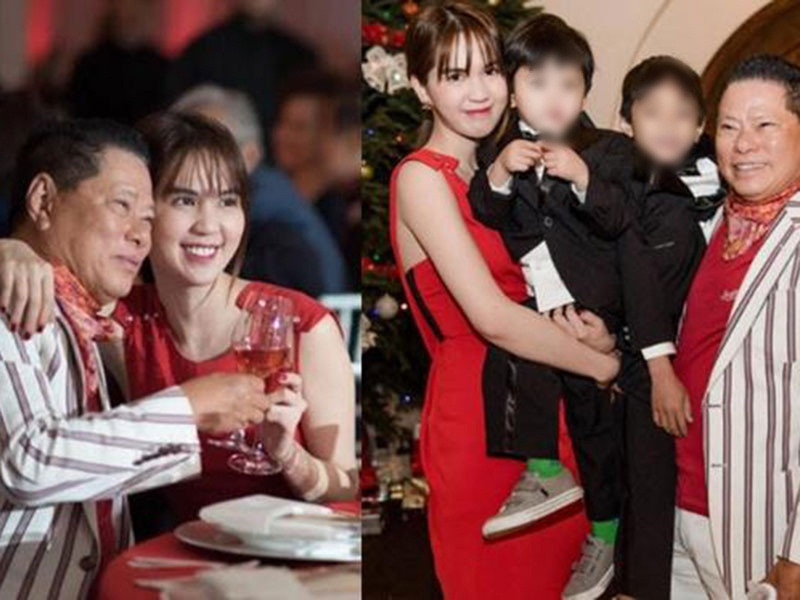 Ngọc Trinh còn được tỷ phú Hoàng Kiều đưa về ra mắt gia đình và bạn bè tại Mỹ cũng như nhân viên trong tập đoàn, các đối tác.