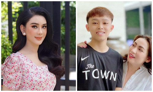 Lam Khanh Chi dang status am chi on ao Phi Nhung - Ho Van Cuong