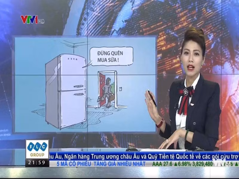 Cuối tháng 2/2021, Ngọc Trinh đăng tải hình ảnh trở lại vị trí quen thuộc của bản tin Tài chính Kinh doanh trên VTV1.