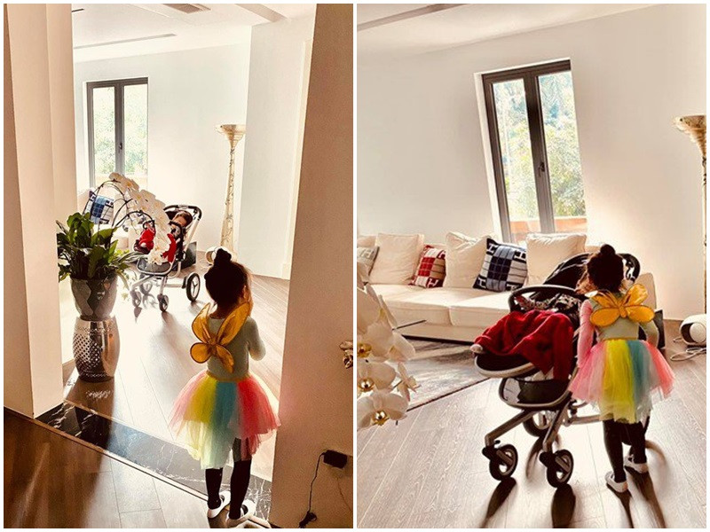 Tháng 12/2020, Ngọc Trinh bất ngờ chia sẻ hình ảnh một bé gái mặc váy "cô tiên" đến bên một em bé trong xe đẩy kèm dòng trạng thái: "Mình đã mất 30 phút để viết status này. Càng ngắn càng khó. Càng đơn giản càng không dễ". Một số đặt nghi vấn phải chăng BTV Ngọc Trinh đã có hai con.