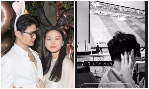 Ngo Thanh Van dap tat tin don chia tay Huy Tran