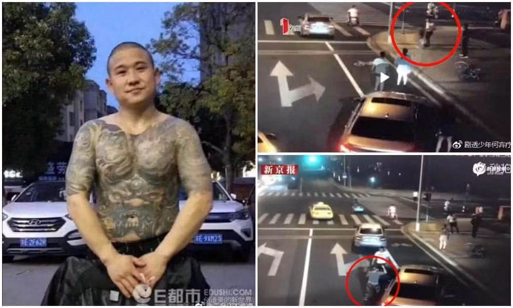 Chi tiet vu tai xe Trung Quoc rut dao chem nguoi, khong ngo chet tham