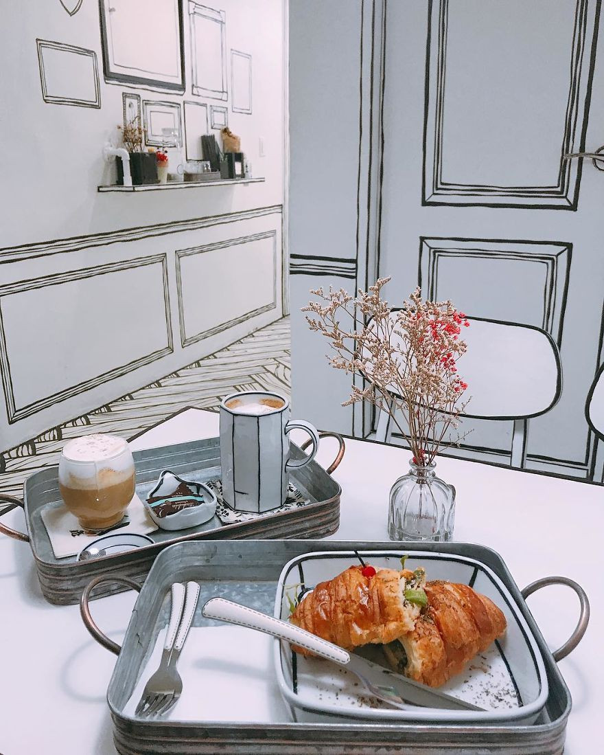 Một bức ảnh hệt như tranh vẽ.