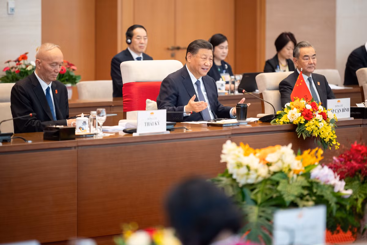 Chu tich Quoc hoi, Thu tuong hoi dam Tong Bi thu, Chu tich nuoc Trung Quoc-Hinh-7