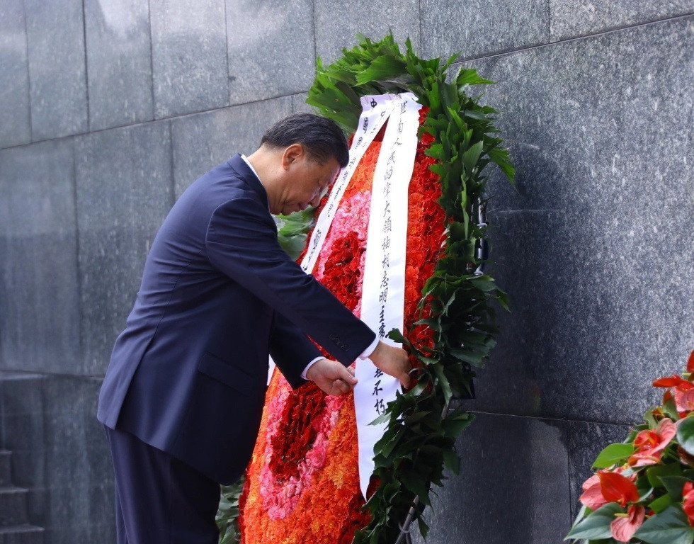 Tong Bi thu, Chu tich nuoc Trung Quoc Tap Can Binh vao Lang vieng Chu tich Ho Chi Minh-Hinh-4