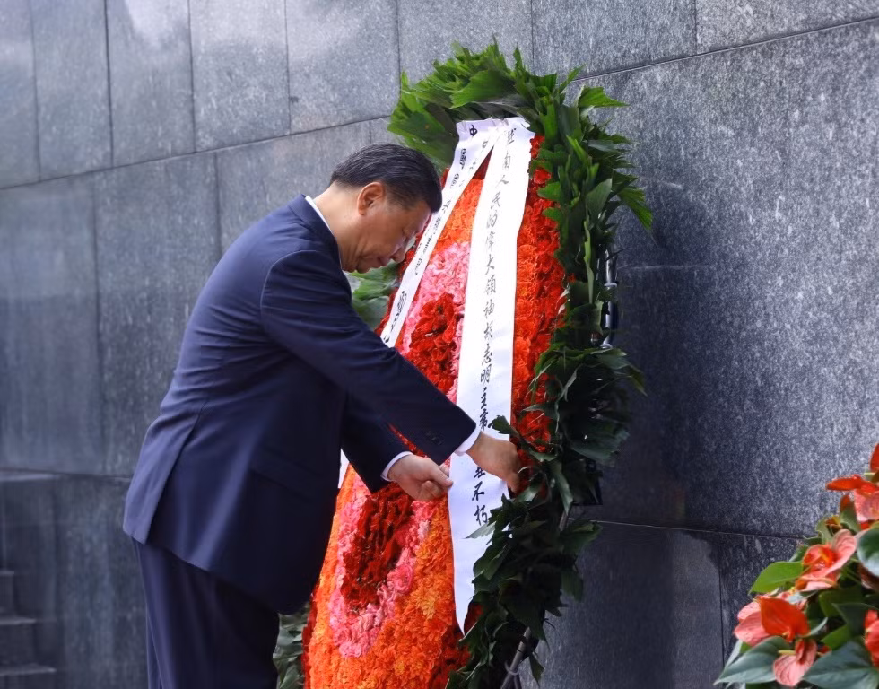 Tong Bi thu, Chu tich nuoc Trung Quoc Tap Can Binh vao Lang vieng Chu tich Ho Chi Minh-Hinh-4