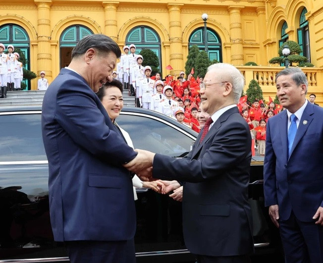 Chủ tịch Tập Cận Bình thăm Việt Nam: Dấu mốc mới trong quan hệ đối tác chiến lược toàn diện - Hình 2 Chu tich Tap Can Binh tham Viet Nam: Dau moc moi trong quan he doi tac chien luoc toan dien-Hinh-2