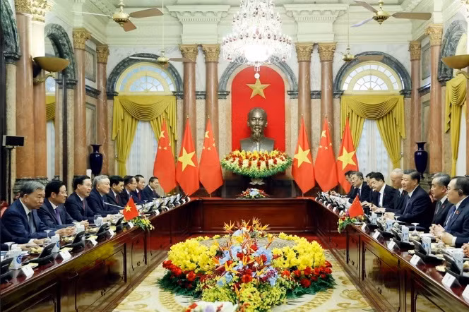 Chu tich nuoc Vo Van Thuong hoi dam Tong Bi thu, Chu tich nuoc Trung Quoc Tap Can Binh-Hinh-2