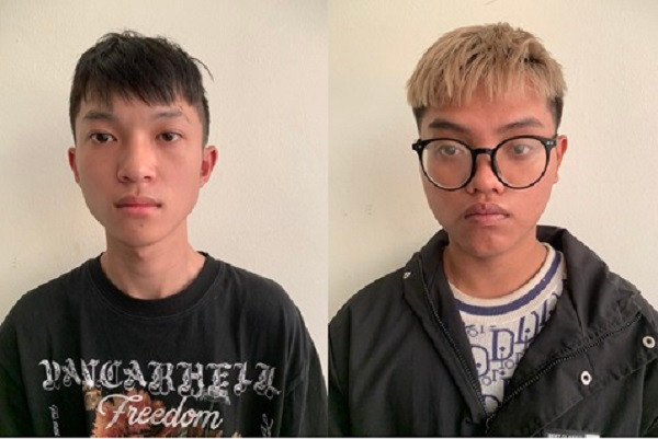 Hai sinh vien o Ha Noi ve Hai Duong cuop tai cua hang dien thoai