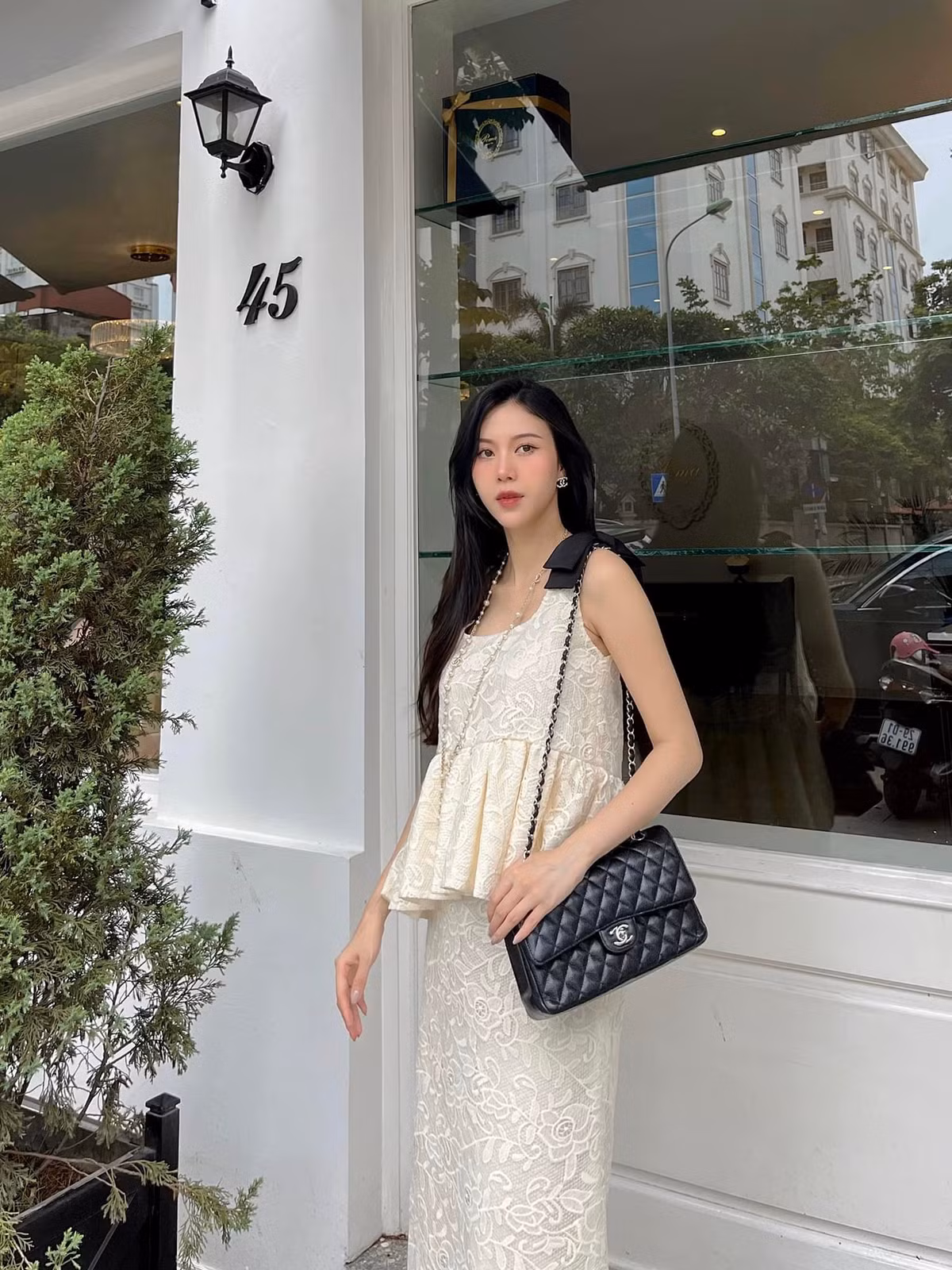 Cặp đôi đã có một cậu con trai vừa tròn 1 tuổi, tức chỉ vài tháng sau sinh quý tử đầu lòng cô tiếp tục mang thai bé thứ hai.