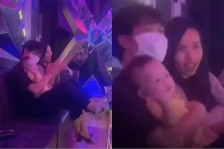 Chỉ có khoảnh khắc con Công Phượng vô tình lộ diện là khi gia đình anh có buổi tụ tập đi hát karaoke cùng các cầu thủ của CLB HAGL. Vợ chồng Công Phượng và con trai đã cùng đi, đây cũng là lần đầu tiên hình ảnh của con trai nam tiền đạo được công khai trên mạng xã hội.