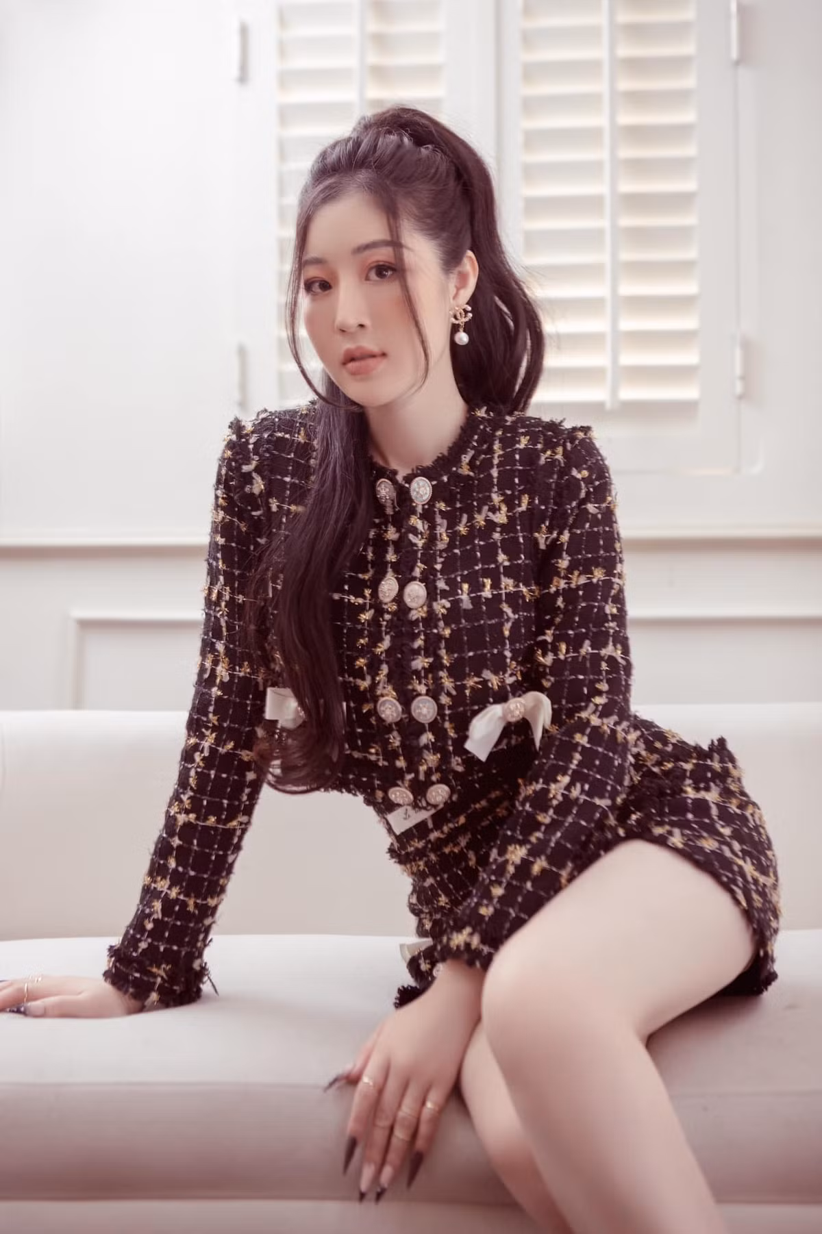 Trên trang cá nhân, Thanh Tâm thường xuyên đăng tải hình ảnh liên quan đến công việc.