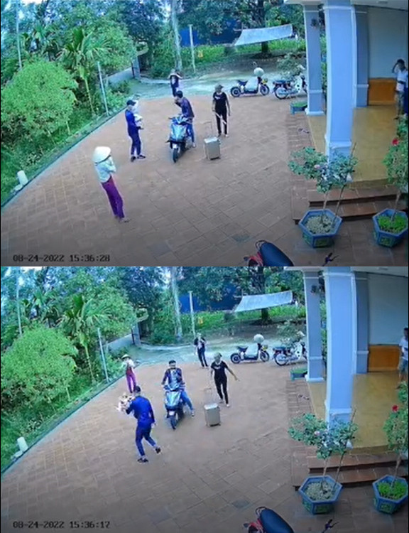 Chứng kiến cảnh tượng này những người bạn của anh được trận cười vỡ bụng, ai nấy đều thích thú trước khoảnh khắc đáng yêu này.