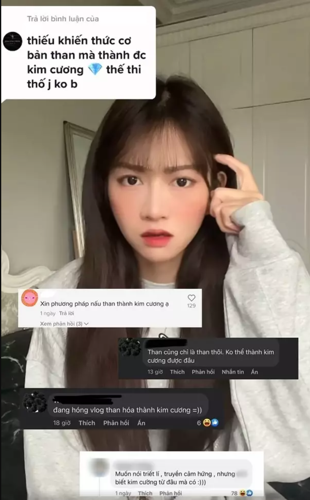 Không chịu thua trước áp lực dư luận, hot girl Lê Bống đã mời hẳn thí sinh Siêu trí tuệ Việt Nam và chuyên gia để kiểm chứng câu nói của mình.