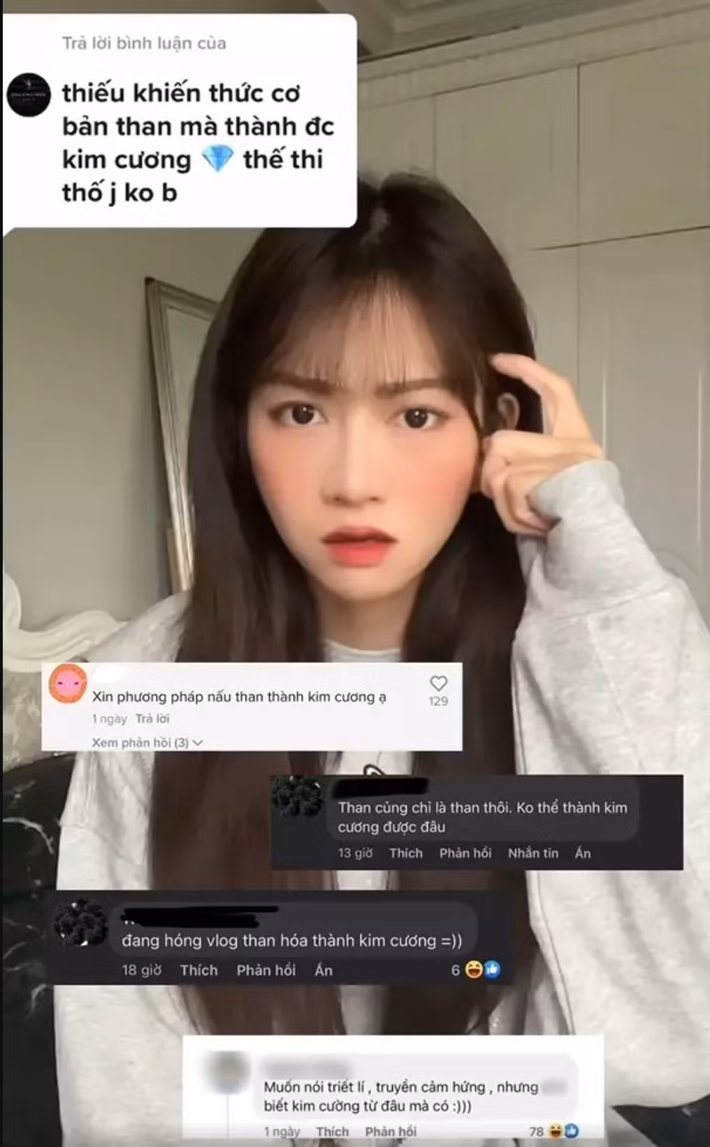 Không chịu thua trước áp lực dư luận, hot girl Lê Bống đã mời hẳn thí sinh Siêu trí tuệ Việt Nam và chuyên gia để kiểm chứng câu nói của mình.