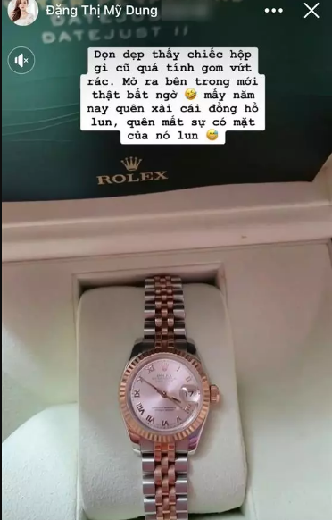 Bài đăng của Midu nhanh chóng nhận được sự quan tâm của người hâm mộ. Netizen đều thở phào vì cô nàng đã kịp thời nhận ra sự tồn tại của chiếc đồng hồ Rolex đắt đỏ.