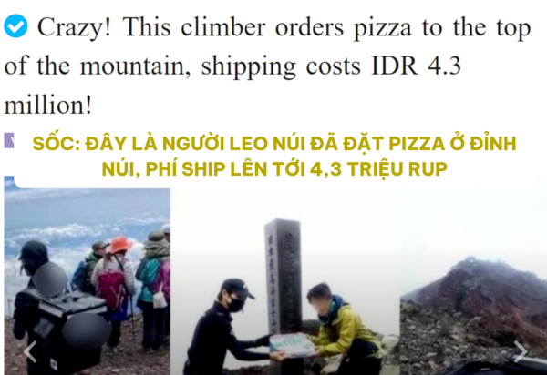 Câu chuyện ngay khi được chia sẻ đã thu hút sự chú ý của rất nhiều người. Một loạt các trang tin nước ngoài đều đăng tin về chuyến giao hàng độc lạ này.