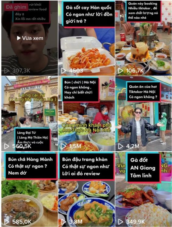 Anh chàng thường xuyên đăng tải các video trải nghiệm dịch vụ ăn uống, cũng như không ngại "chê" những điều chưa tốt tại những nơi này. Điều này khiến cho không ít người cảm thấy hết sức khó chịu với những lời góp ý "chói tai" của hot TikToker.