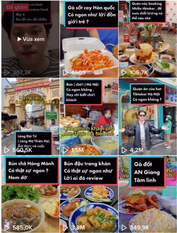 Anh chàng thường xuyên đăng tải các video trải nghiệm dịch vụ ăn uống, cũng như không ngại "chê" những điều chưa tốt tại những nơi này. Điều này khiến cho không ít người cảm thấy hết sức khó chịu với những lời góp ý "chói tai" của hot TikToker.