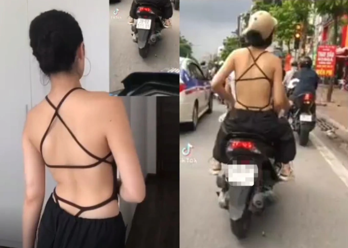 Những ngày qua, netizen tranh cãi xoay quanh chủ đề cô gái mặc chiếc áo hở lưng đi trên đường bị một nam thanh niên quay clip lại rồi đăng lên mạng đang diễn ra rầm rộ. Ảnh: Chụp màn hình