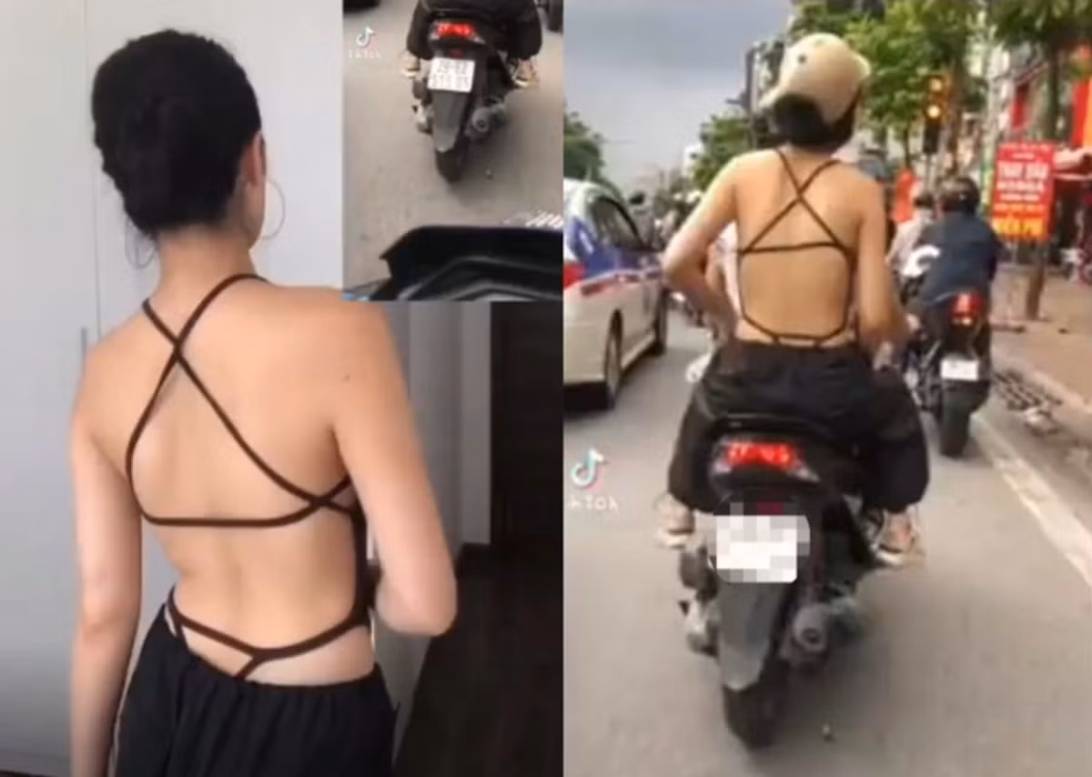 Những ngày qua, netizen tranh cãi xoay quanh chủ đề cô gái mặc chiếc áo hở lưng đi trên đường bị một nam thanh niên quay clip lại rồi đăng lên mạng đang diễn ra rầm rộ. Ảnh: Chụp màn hình