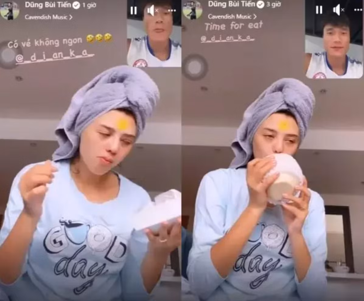 Đăng ảnh "nóc nhà" chăm chỉ ăn uống để mẹ khỏe con khoe mà Tiến Dũng lại cho ra những shoot hình dìm không thương tiếc.