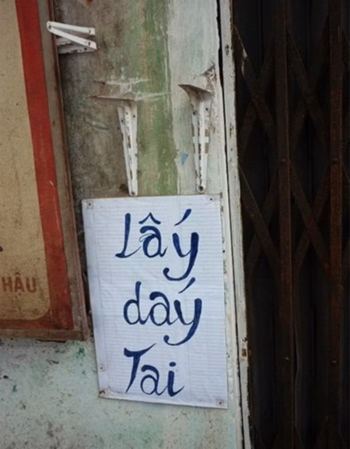 Lỗi này khá phổ biến, nhưng vẫn làm nhiều người buồn cười.