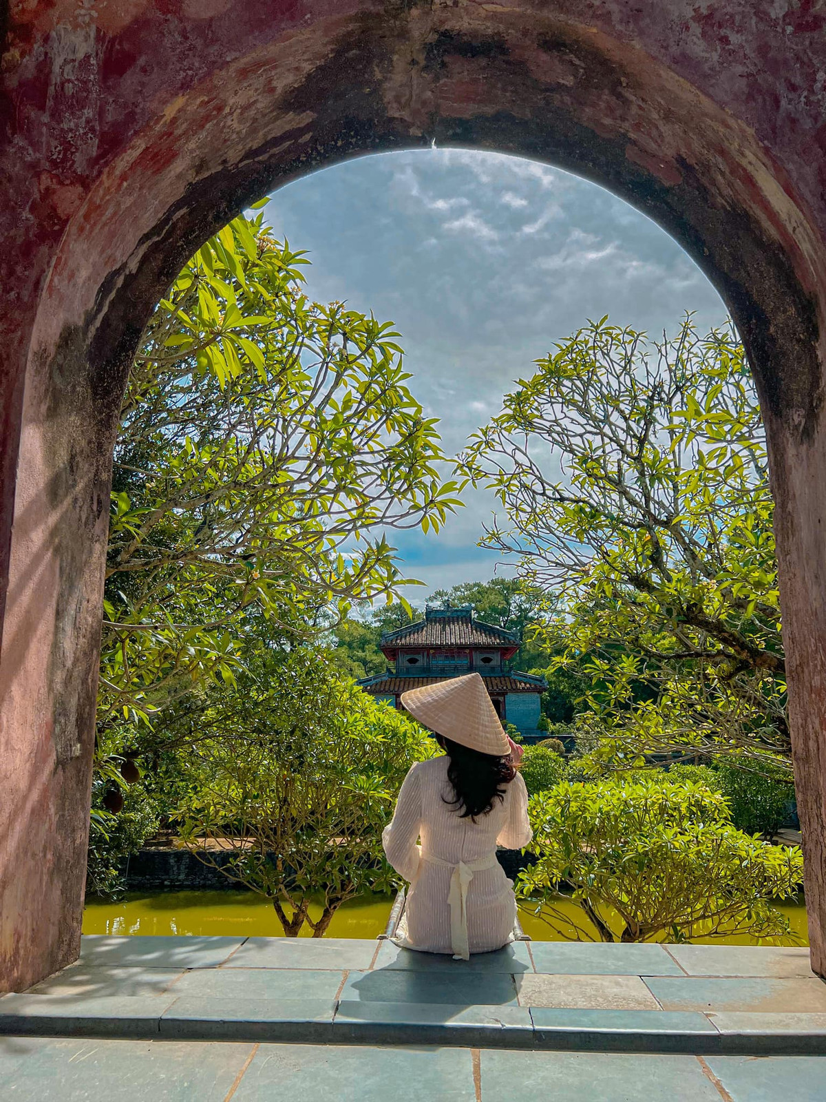 Thời gian gần đây Huế là địa điểm du lịch được nhiều du khách ghé thăm, 4 ngày nghỉ lễ cũng là khoảng thời gian lý tưởng để các bạn trẻ đến thăm cố đô. Ảnh: Minhh Hườngg