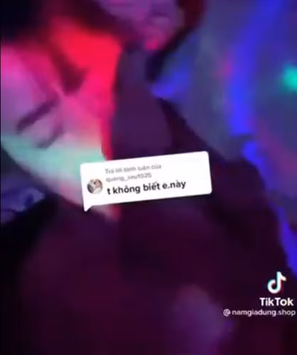 Trước đó TikToker Quỳnh Alee cũng bị gán là nữ chính trong đoạn clip "phê pha" này, cô sau đó cũng bất lực phân trần trên trang cá nhân.