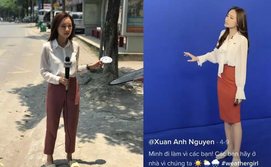 Trước đây đã có khá nhiều câu chuyện thú vị đằng sau trang phục lên hình của các biên tập viên, MC truyền hình.