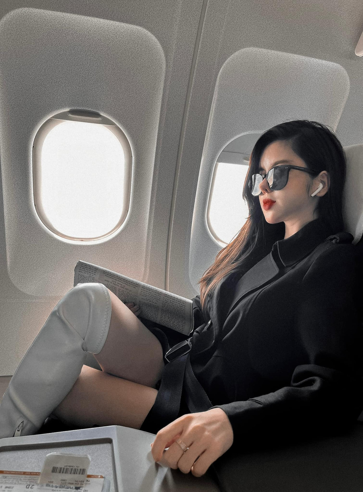 Bên cạnh thời gian dành cho công việc và chăm con trai, Linh My cũng tìm đến những chuyến du lịch nghỉ dưỡng cùng bạn bè. Ảnh: FBNV