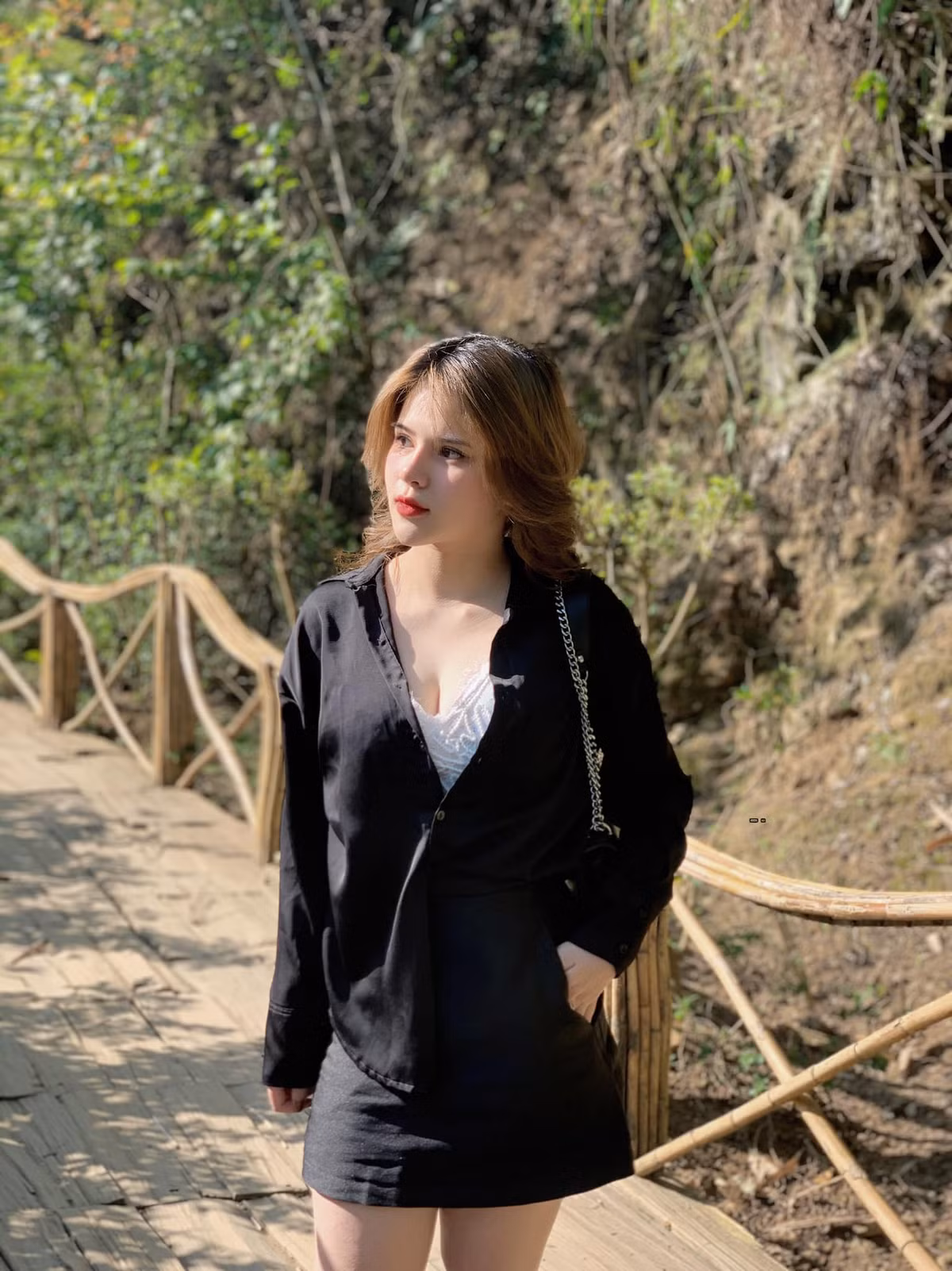 Giảm liền 10kg từ sau khi vào đại học, nhan sắc của Phương Hoa “thăng hạng” đến mức bạn bè khó nhận ra. Ảnh: FBNV