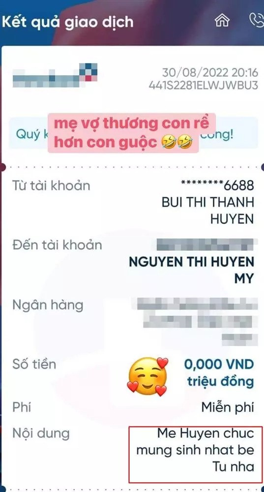 "Cô chủ tiệm nail" còn hé lộ thêm: "Mẹ vợ thương con rể hơn con ruột" khiến nhiều người càng thêm ghen tỵ với nam diễn viên khi được nhà vợ yêu quý.