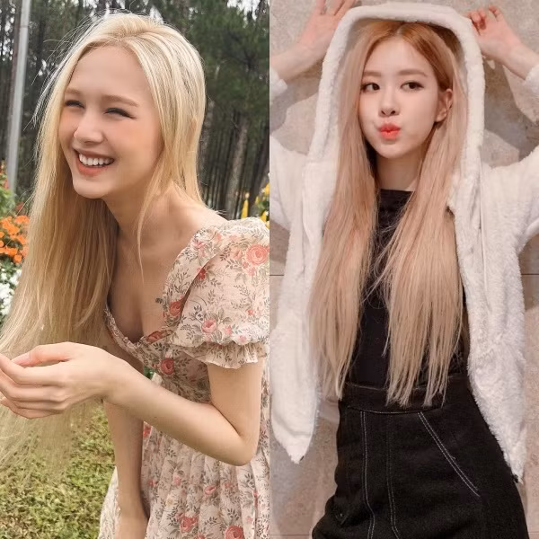 Ở góc quay cận mặt, hot girl 10x vẫn xinh đẹp rạng rỡ. Thậm chí có người còn nhận xét Xoài Non giống nữ idol Hàn Quốc.