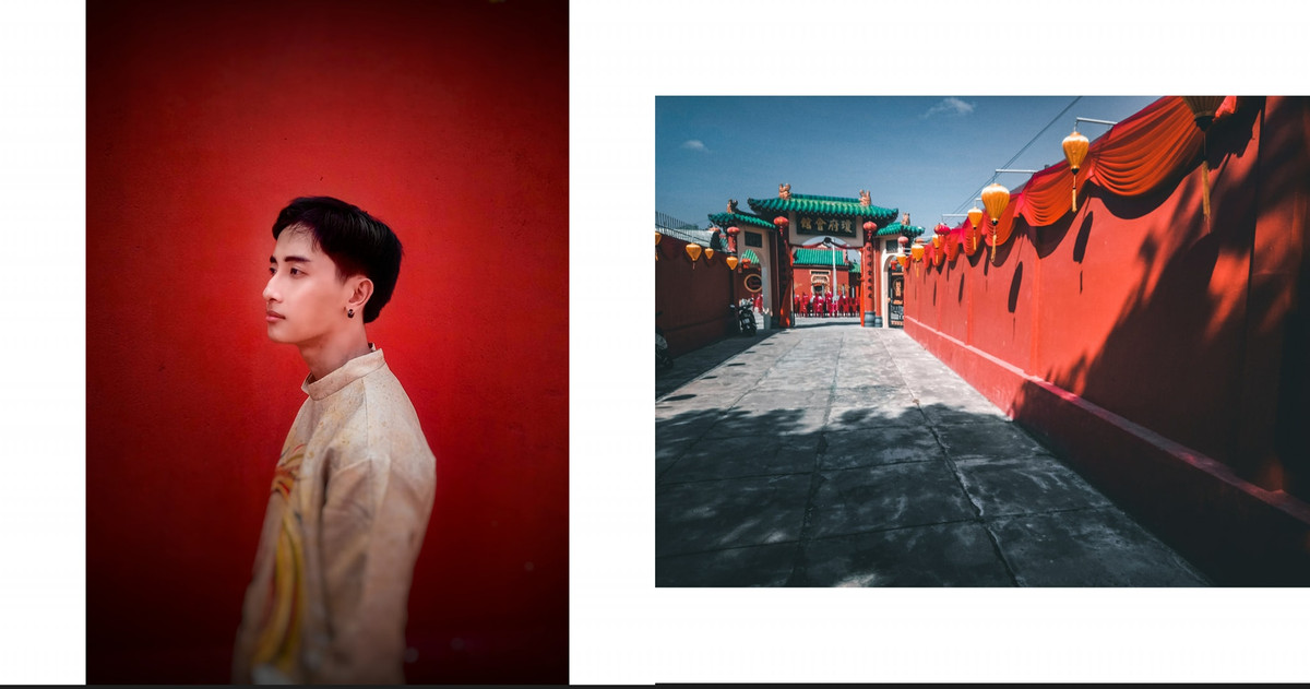 Dường như góc nào ở Quỳnh Phủ Hội Quán cũng có thể mang lại một bức ảnh đầy chất nghệ thuật nếu người chụp đủ khéo léo. Ảnh: Harry Phan