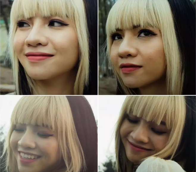 Netizen đồng loạt nhận xét rằng hình ảnh giữa các clip TikTok và hình ảnh trên truyền hình của cô nàng khác nhau "một trời một vực".