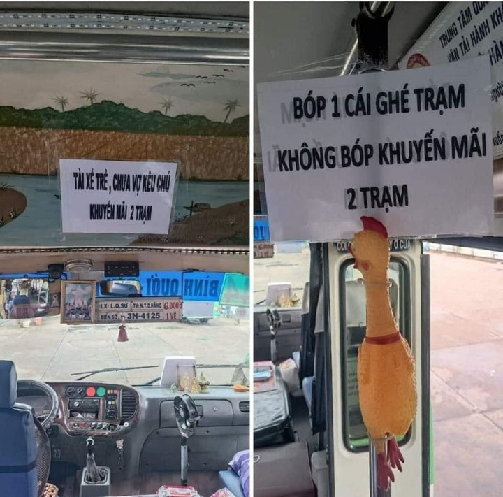 Để cuộc sống bớt tẻ nhạt, không ít người đã sáng tạo, cho ra đời những thông điệp vui nhộn, hài hước ở nơi công cộng, đem lại tiếng cười cho mọi người.