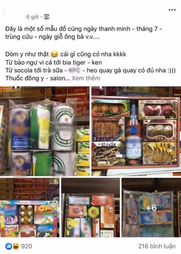 Khác với thị trường vàng mã ngày trước là người người nhà nhà lại đổ xô đi đốt vàng mã, quần áo, tiền vàng thì giờ đây những thứ được mang đi hoá vàng ngày càng có giá trị lớn.