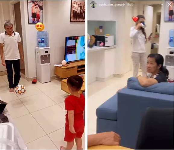 Bùi Tiến Dũng còn có căn chung cư cao cấp ở TP. HCM. Đây là nơi 2 vợ chồng anh sinh sống suốt thời gian qua.