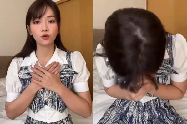 Đơn cử như trước đó, cô nàng đã lên tiếng về clip săn mây trên máy bay, và chỉ lên tiếng xin lỗi trước thềm đêm chung kết Hoa hậu. Ảnh: Tổng hợp