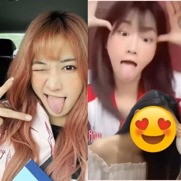 Không chỉ vậy, người đẹp sinh năm 1995 cũng nhắc lại vụ lùm xùm về clip "uốn lưỡi bảy lần" khi bị anti vì lè lưỡi quá nhiều. Thời điểm đó, hành động này của Lê Bống được xem như "cà khịa" lại netizen.