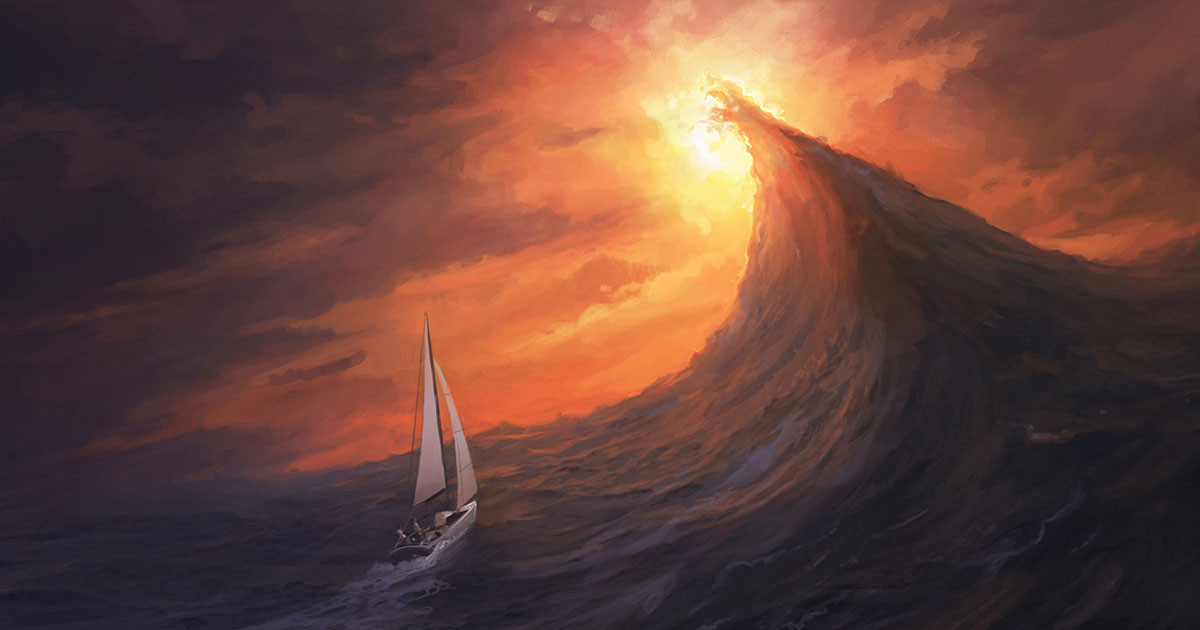 Do sóng độc xuất hiện bất ngờ, khó dự đoán trước nên các tàu thuyền đi biển không được cảnh báo trước về chúng.