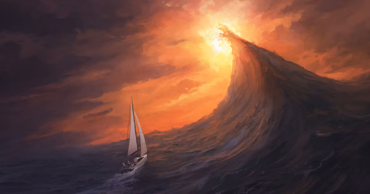 Do sóng độc xuất hiện bất ngờ, khó dự đoán trước nên các tàu thuyền đi biển không được cảnh báo trước về chúng.