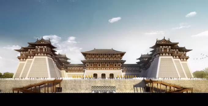 Theo quan niệm phong thủy, Lạc Dương ở vị trí trung tâm trời đất. Người xưa ví nơi đây là “Hà sơn củng đái, hình thắng giáp vu thiên hạ” (Sông núi bao quanh, hình thế đệ nhất thiên hạ).