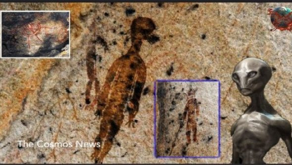 Theo ông Bhagat, rất có thể trong thời kỳ tiền sử, người xưa đã nhìn thấy người ngoài hành tinh và UFO rồi vẽ chúng lại lên phiến đá của hang động.