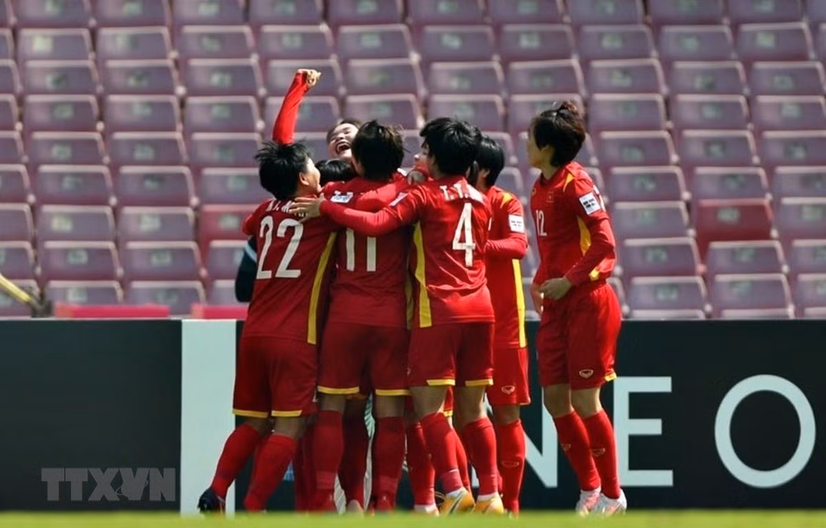 Tuyen thu nu Viet Nam chia se sau khi gianh ve du World Cup 2023